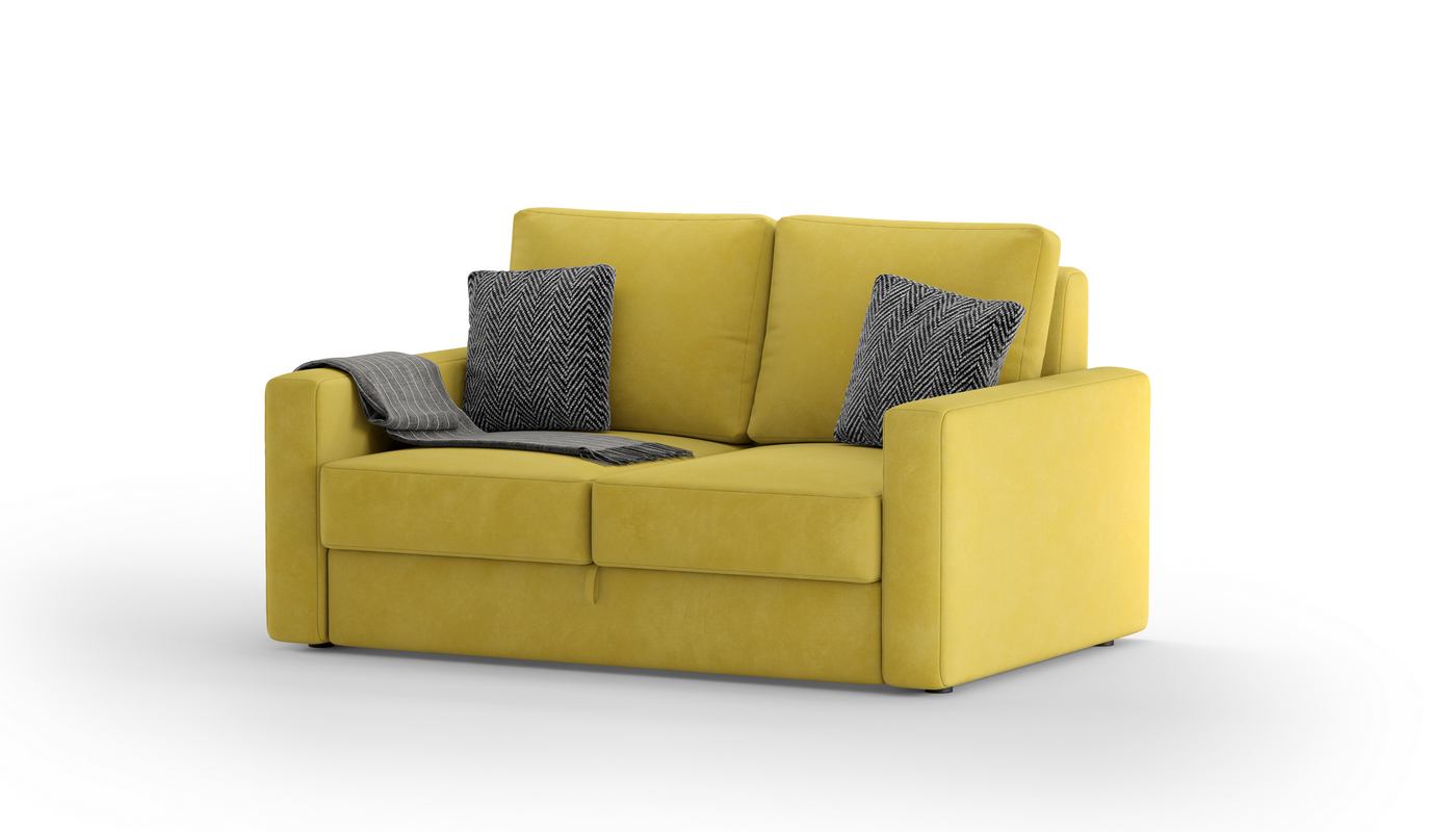 Мини диван Бруно Velvet Lux 083