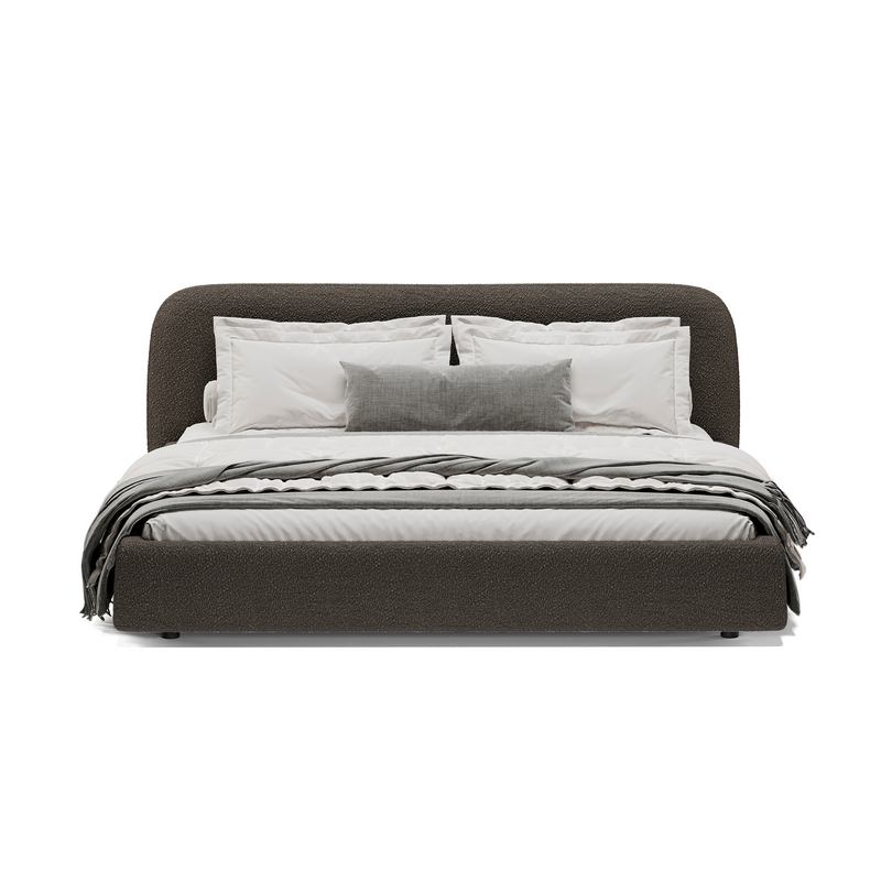 Кровать Лагом букле buckle brown 1.6x2.0