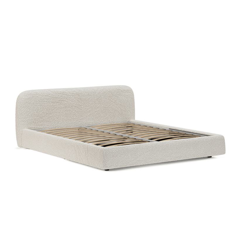 Кровать Лагом букле buckle white 1.4x2.0